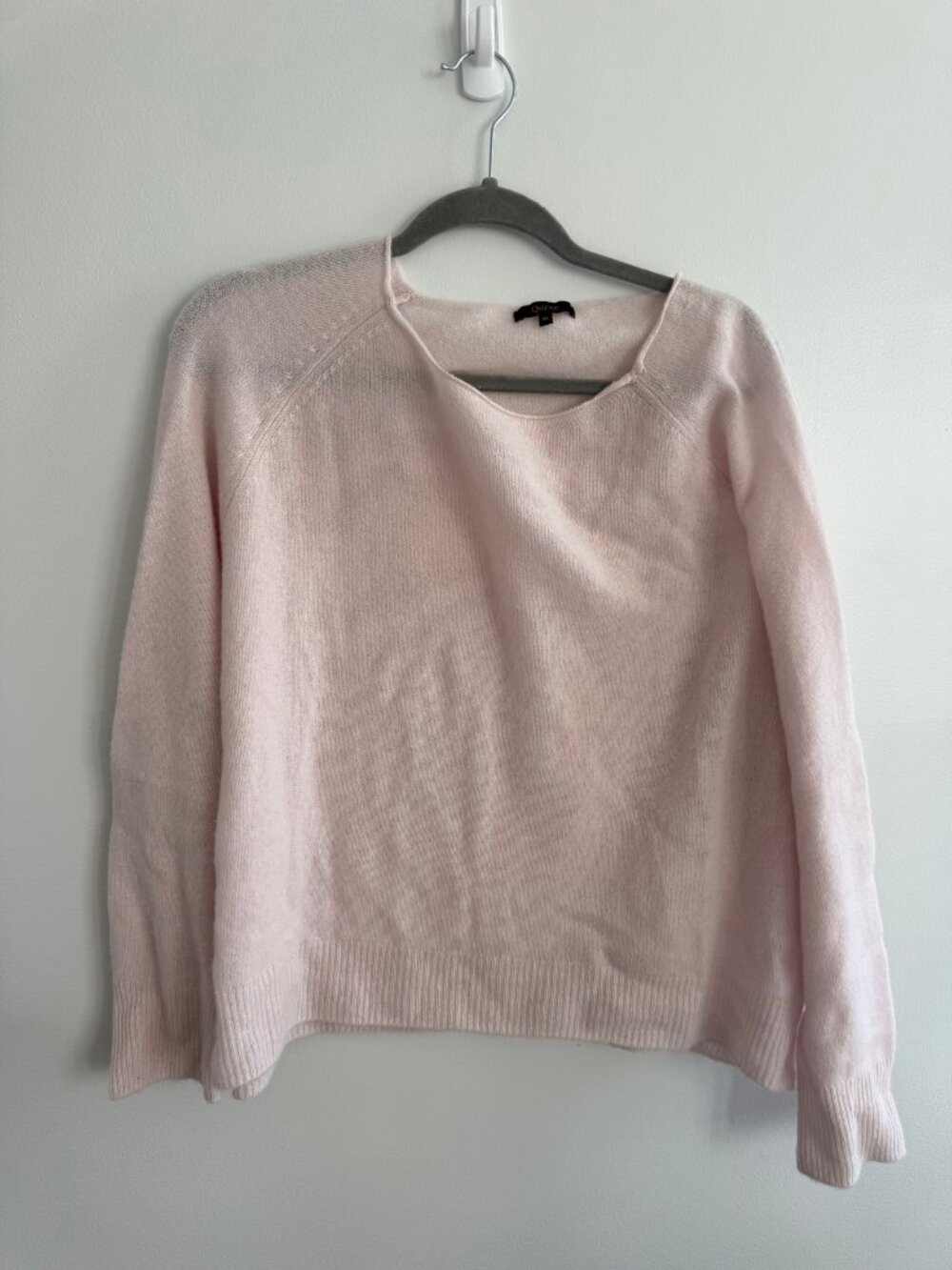 Quince Crewneck Sweater Blush Pink XL